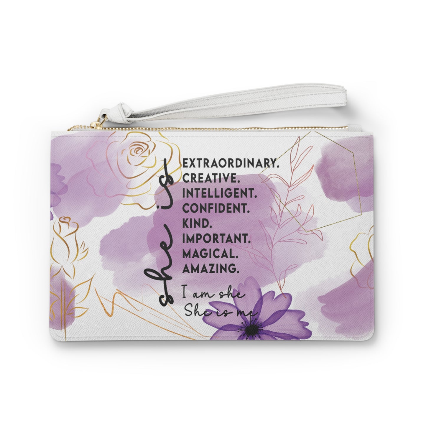 Cee L Clutch Bag Positive Affirmations Mothers Day Gifts for Her