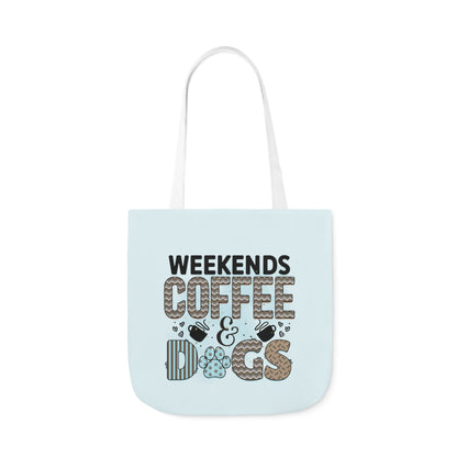 Canvas Tote Bag Dog Lover Designs