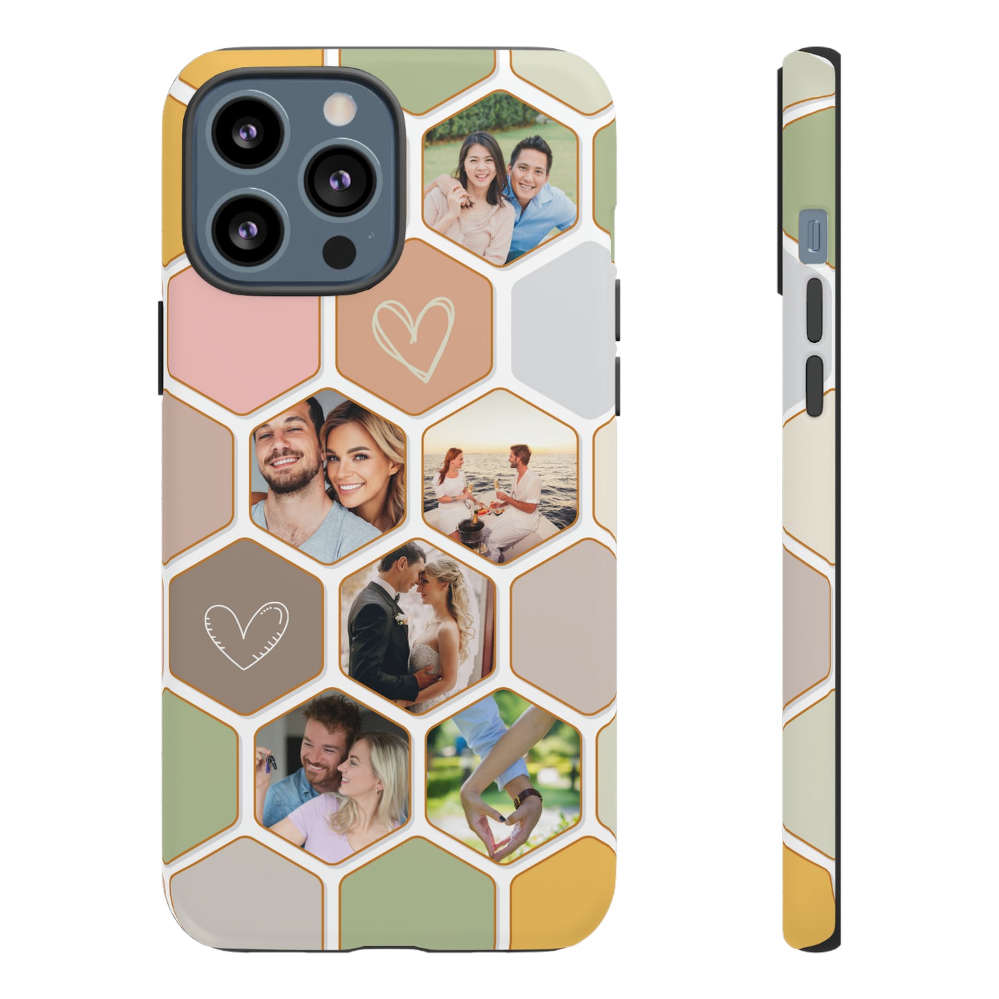 Mobile Phone  Personalised Hex Case