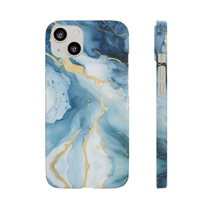 Cee L Colourful Marble Mobile Phone Case Blue