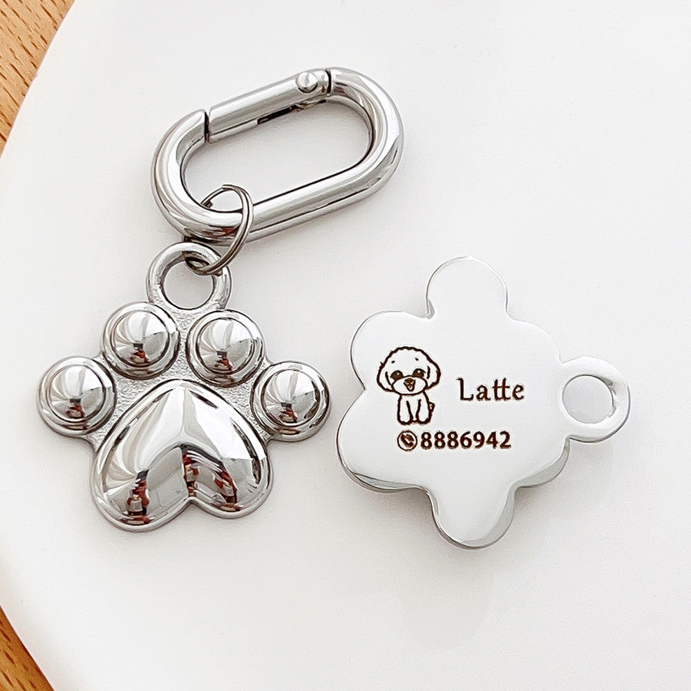 Customised Pet Tag or Keyring for Dog or Cat