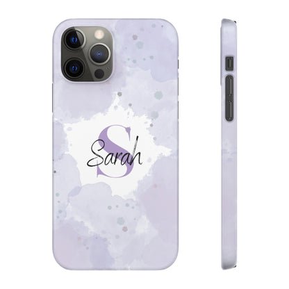 Cee L Personalised Phone Case Monogram Name Mobile Phone Cover Pastel