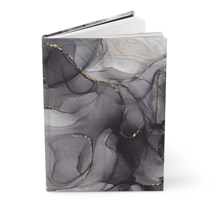 Hardcover Journal Black Marble