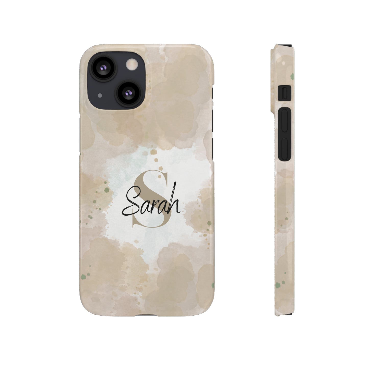 Cee L Personalised Phone Case Monogram Name Mobile Phone Cover Pastel