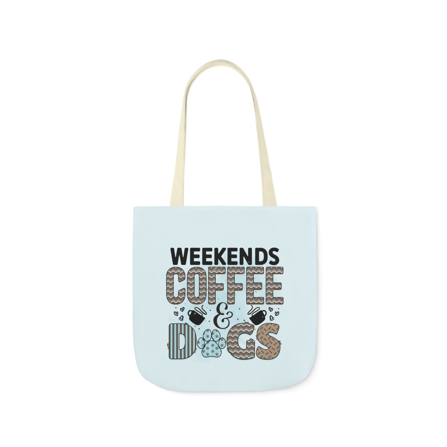 Canvas Tote Bag Dog Lover Designs