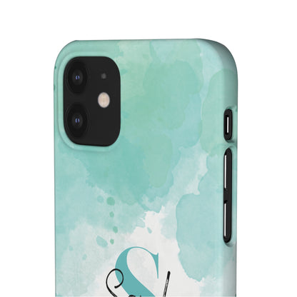 Cee L Personalised Phone Case Monogram Name Mobile Phone Cover Pastel