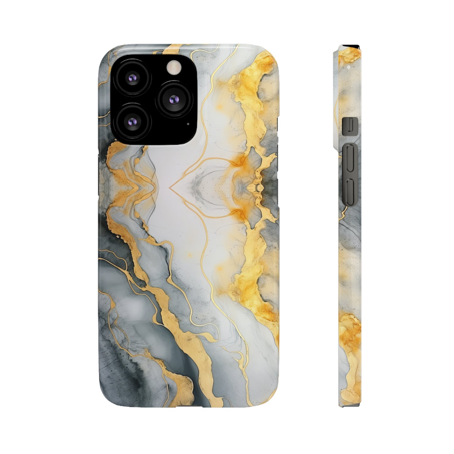 Cee L Colourful Marble Mobile Phone Case Grey