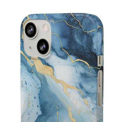 Cee L Colourful Marble Mobile Phone Case Blue