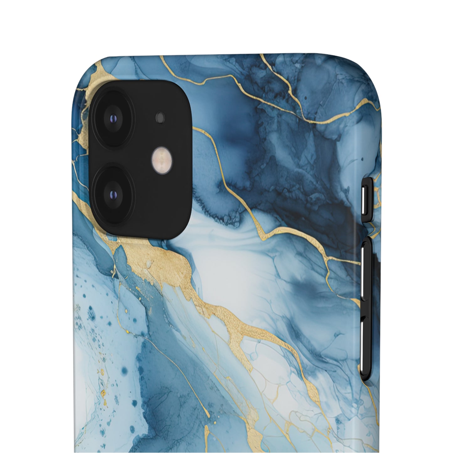 Cee L Colourful Marble Mobile Phone Case Blue