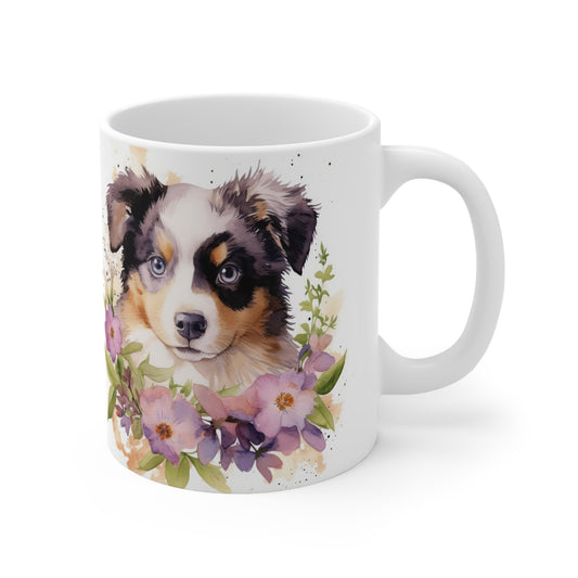 Shepherd Dog Mug Ceramic