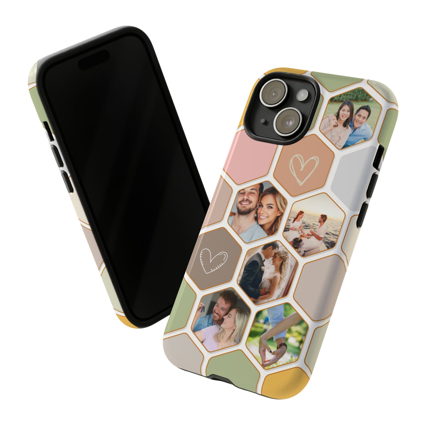 Mobile Phone  Personalised Hex Case