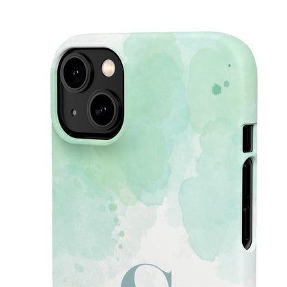 Cee L Personalised Phone Case Monogram Name Mobile Phone Cover Pastel