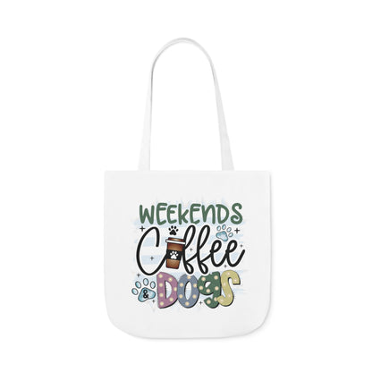 Canvas Tote Bag Dog Lover Designs