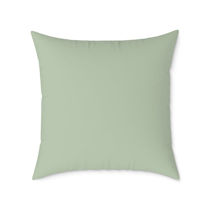 Square Poly Canvas Pillow Dog Lovers