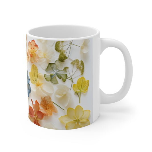 Yellow Hydrangea Flowers Mug Gifts for Her Garden Lover Christmas Merry Christmas Plant Lover Gardening Mothers Day Mum Birthday Sister