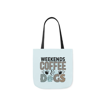 Canvas Tote Bag Dog Lover Designs