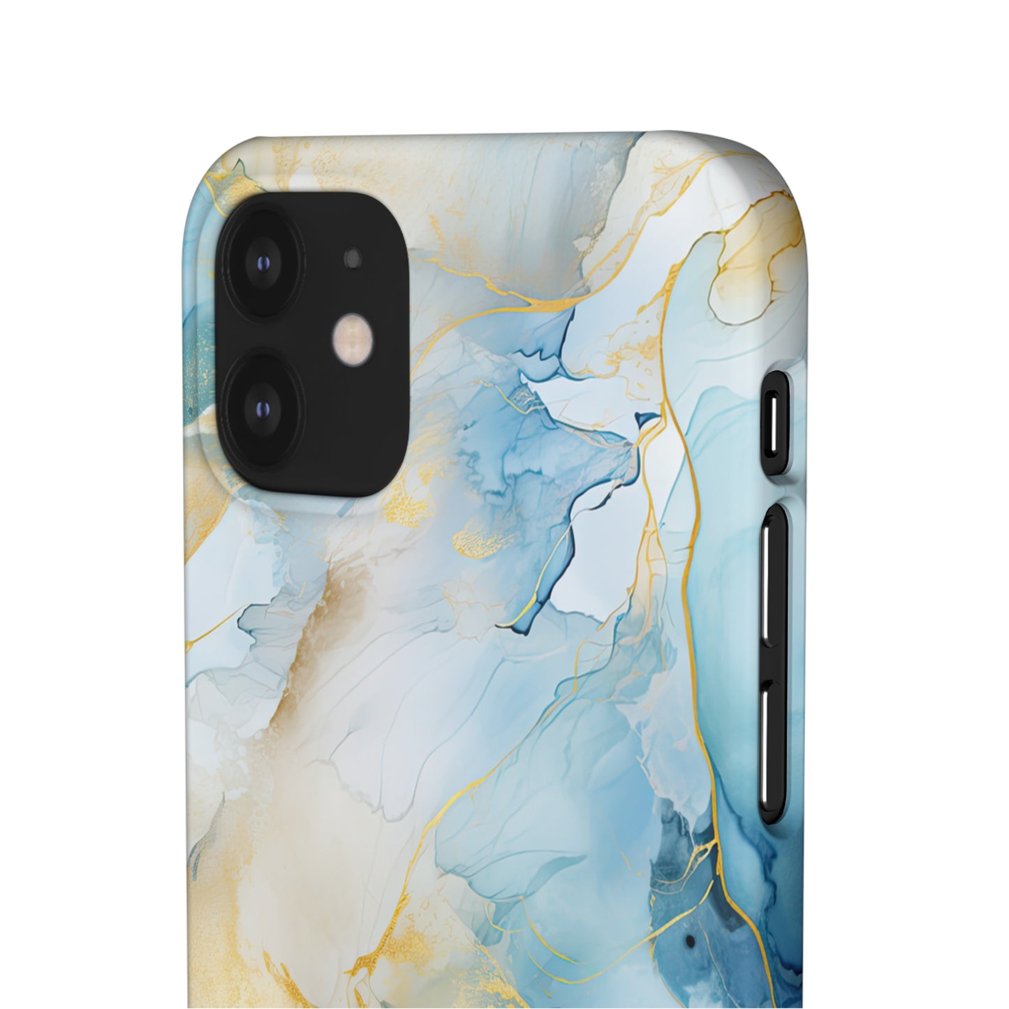 Cee L Colourful Marble Mobile Phone Case Blue