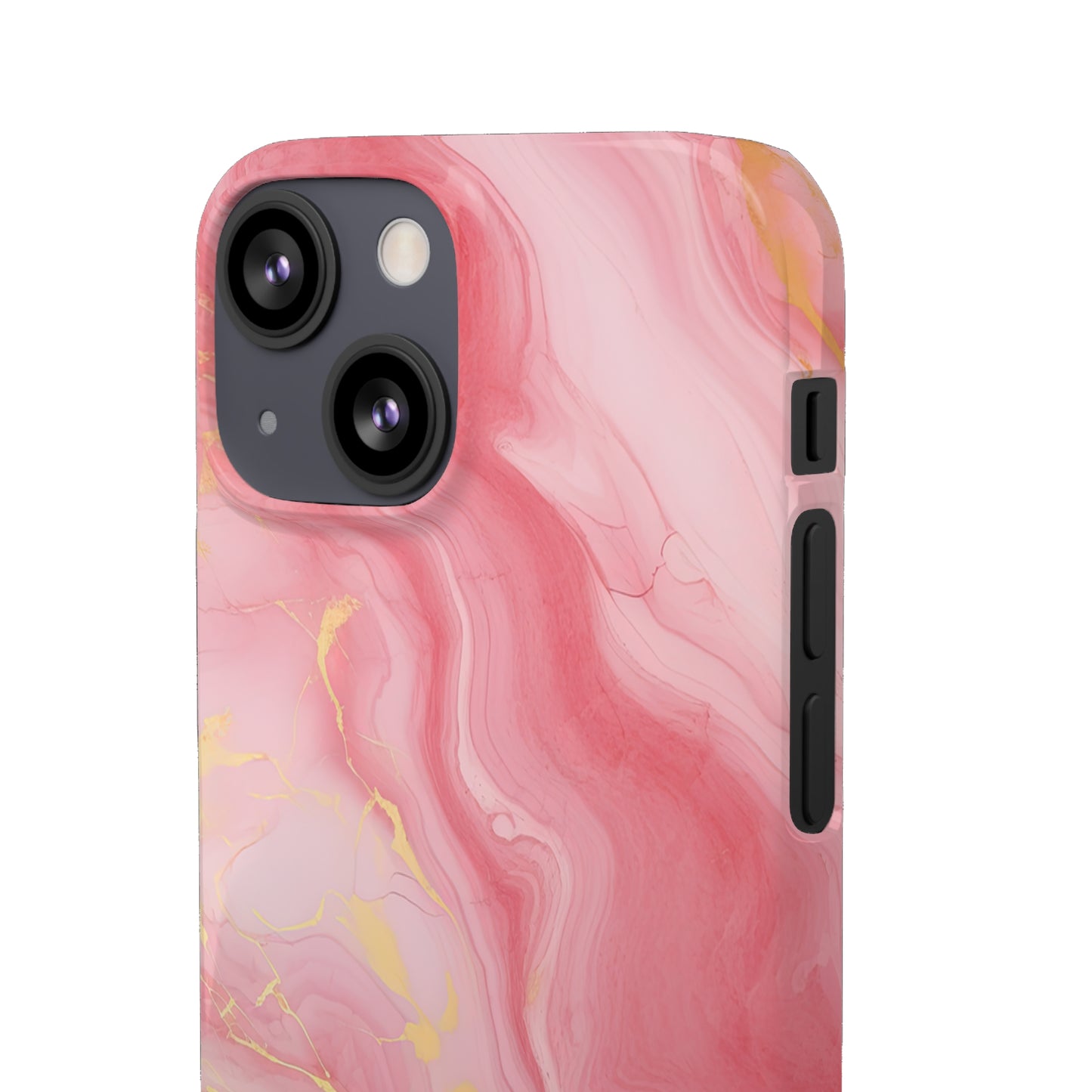 Cee L Colourful Marble Mobile Phone Case Pink