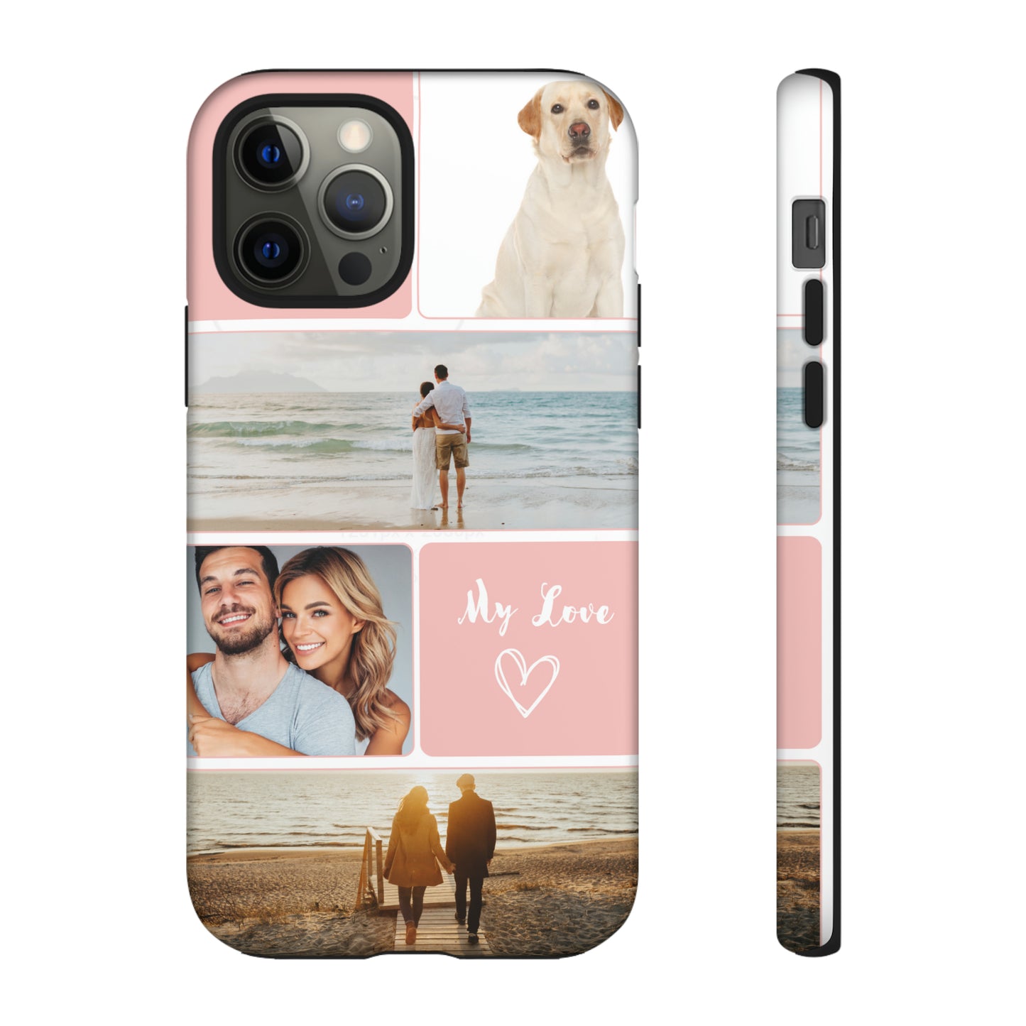 iPhone Personalised Image Case - Pink