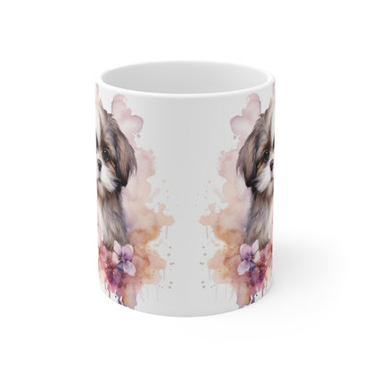 Shih Tzu Puppy Dog Mug Ceramic