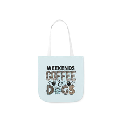 Canvas Tote Bag Dog Lover Designs