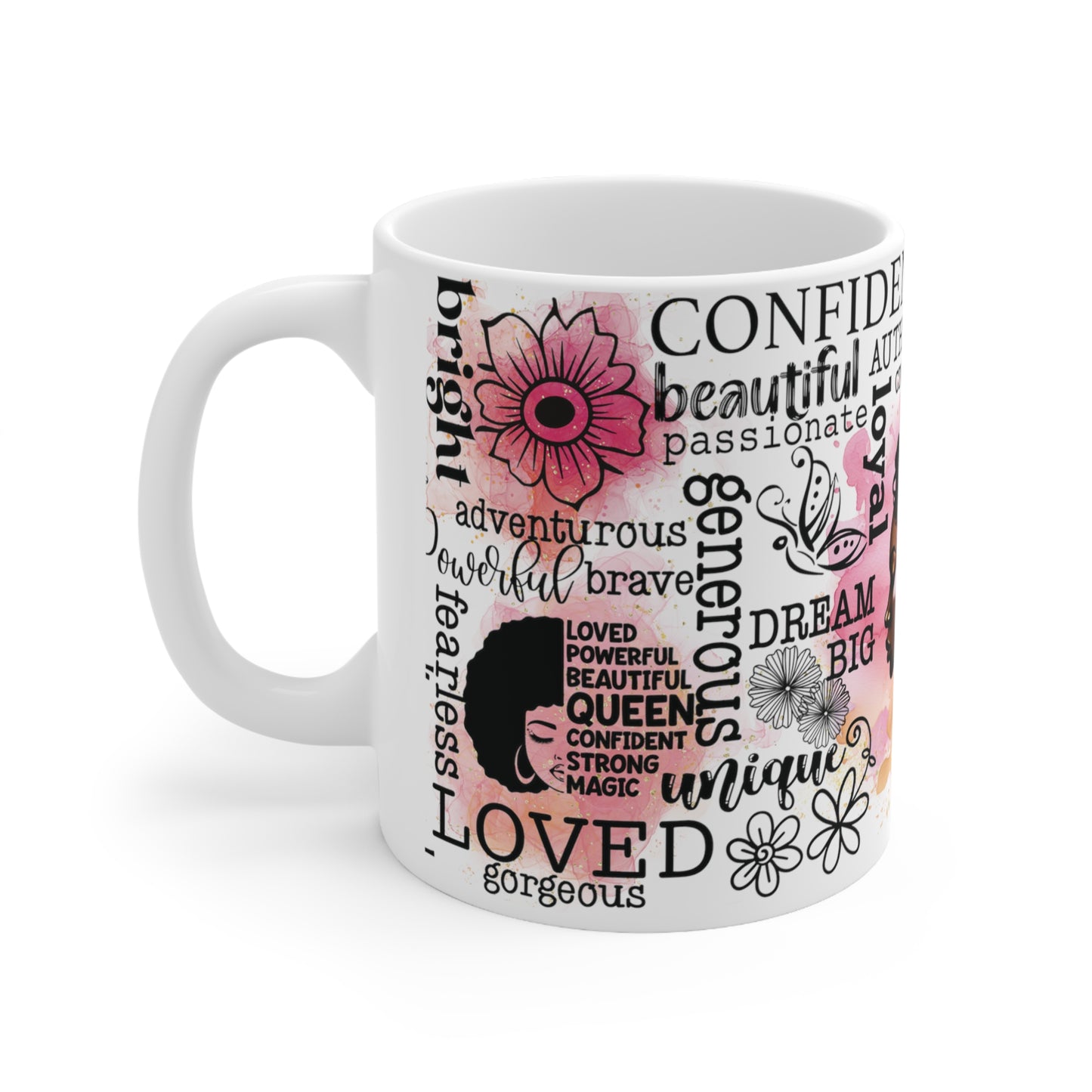 Cee L Positive Affirmations Girl Magic Mug Gifts for Her Mothers Day 11oz