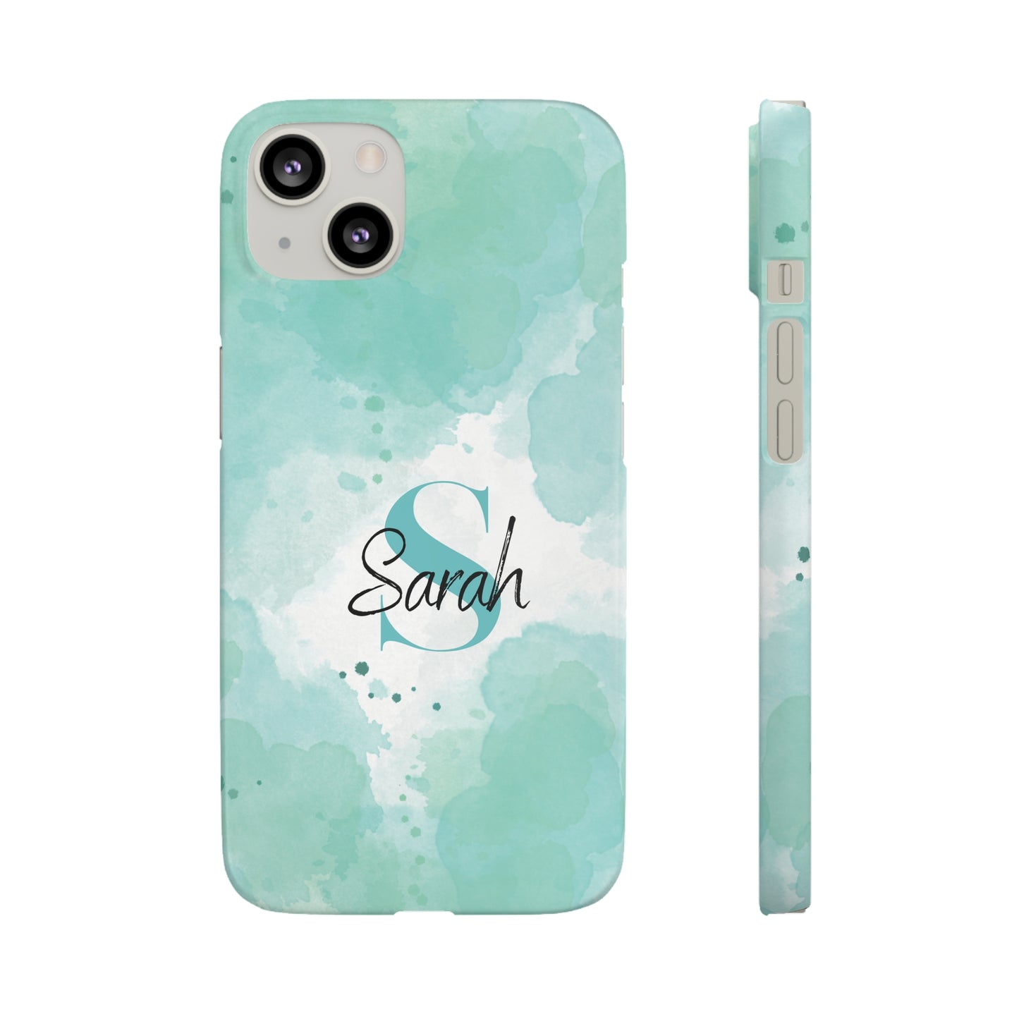 Cee L Personalised Phone Case Monogram Name Mobile Phone Cover Pastel