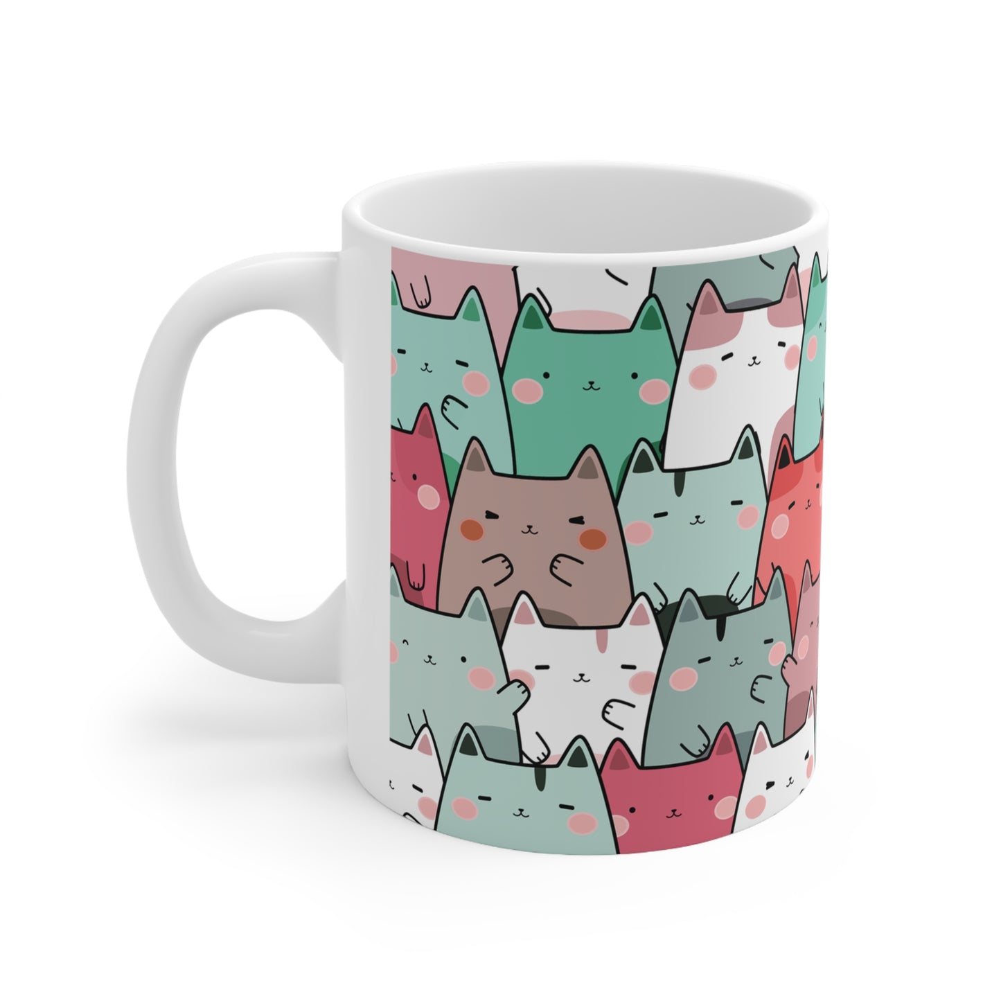 Cat Mug Ceramic