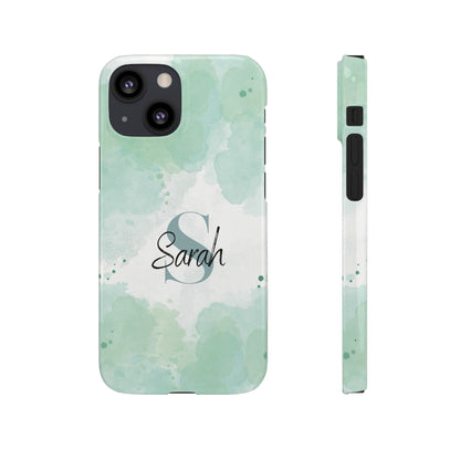 Cee L Personalised Phone Case Monogram Name Mobile Phone Cover Pastel