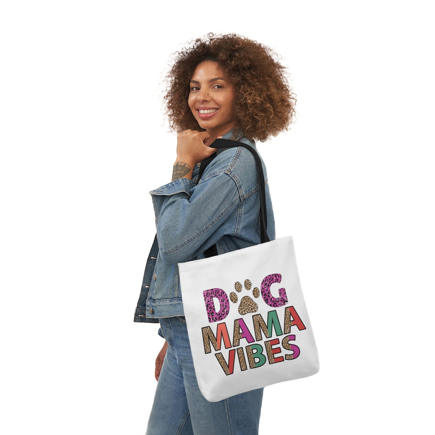 Canvas Tote Bag Dog Mama Gifts for Dog Lovers