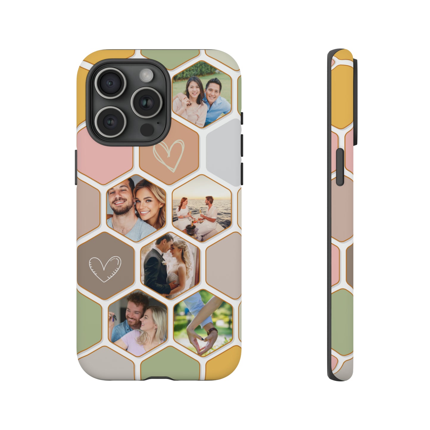 Mobile Phone  Personalised Hex Case