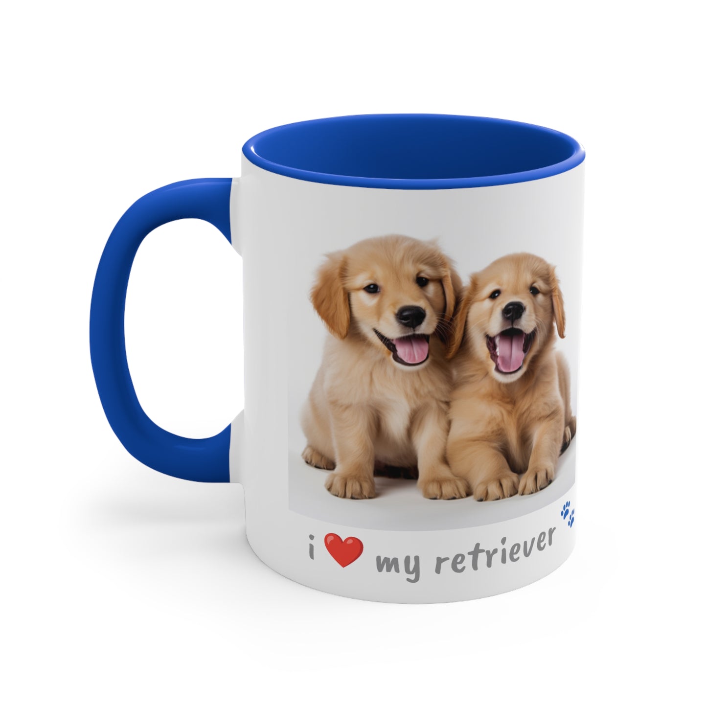 Golden Retriever Puppy Pet Mug Name Custom Dog Mug Dog Coffee Cup