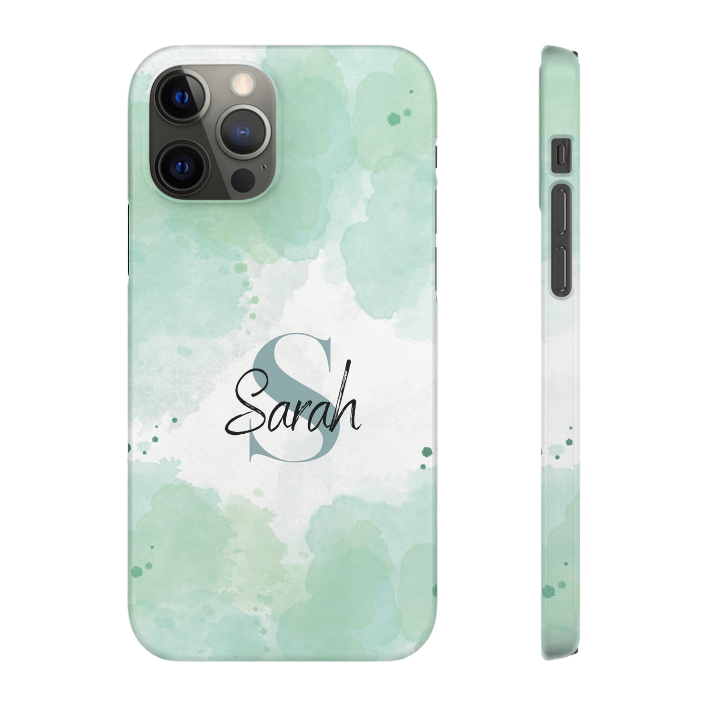 Cee L Personalised Phone Case Monogram Name Mobile Phone Cover Pastel