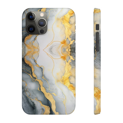 Cee L Colourful Marble Mobile Phone Case Grey