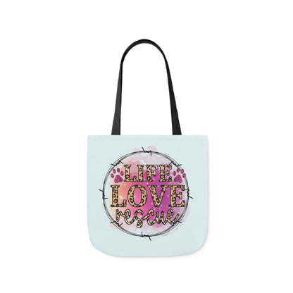 Canvas Tote Bag Dog Lover Designs Dog Rescue