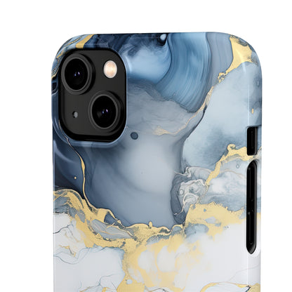 Cee L Colourful Marble Mobile Phone Case Blue