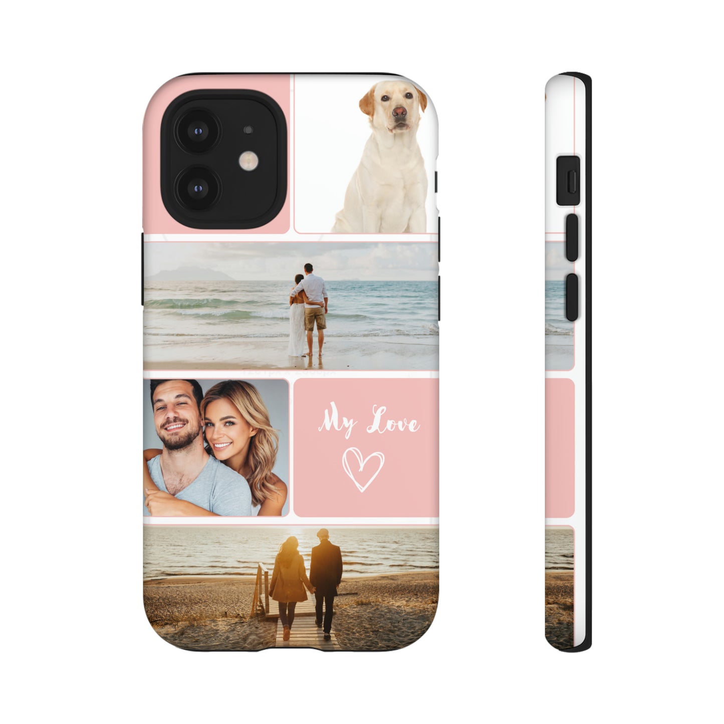 iPhone Personalised Image Case - Pink