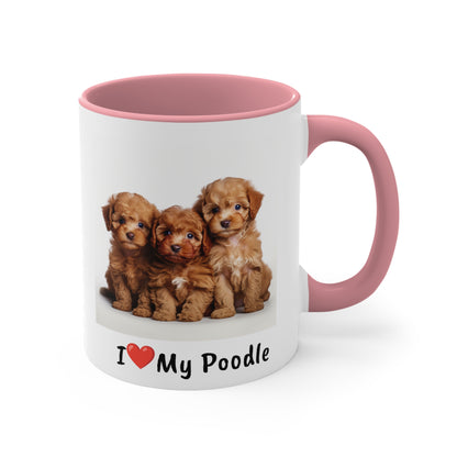 Poodle Puppy Pet Mug Name Custom Dog Mug Dog Coffee Cup Personalized Pet Mugs Dog Mom Mug Dad Mug New Dog Mug Mothers Day