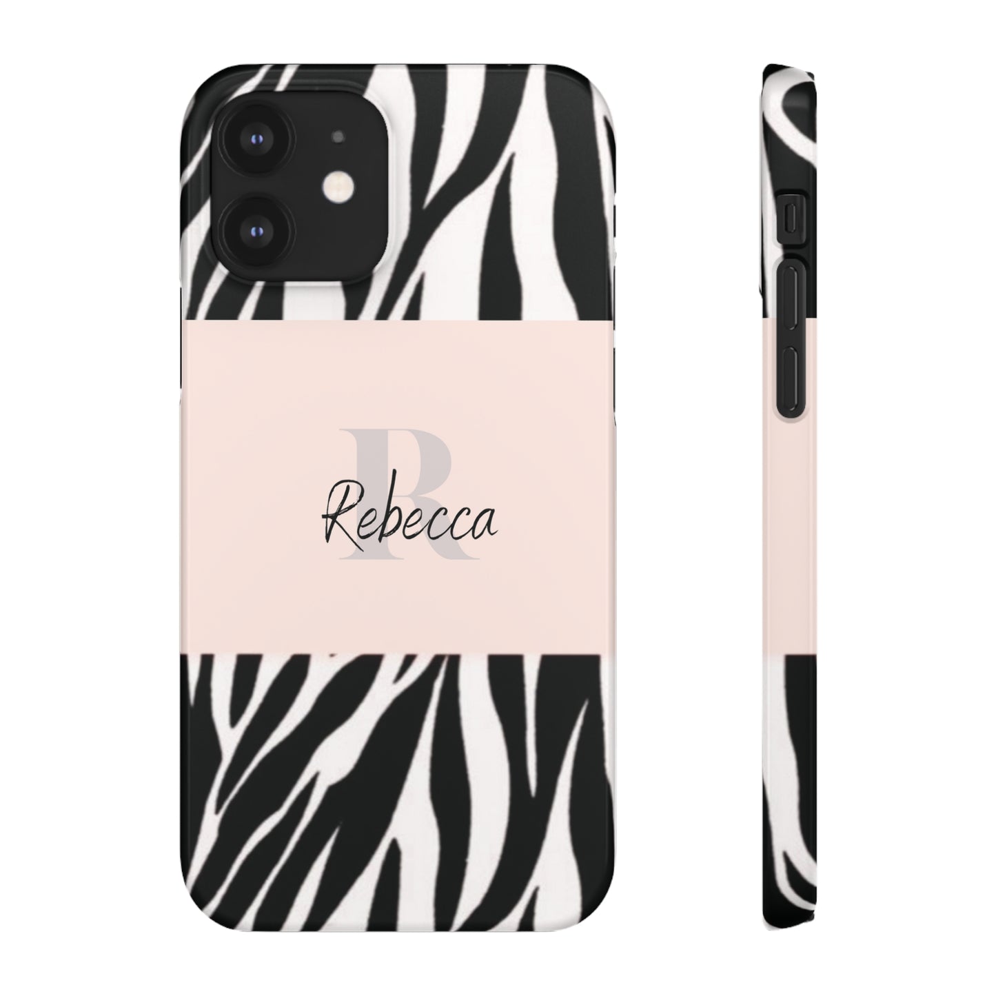 Personalised Phone Case Monogram Name Mobile Phone Cover