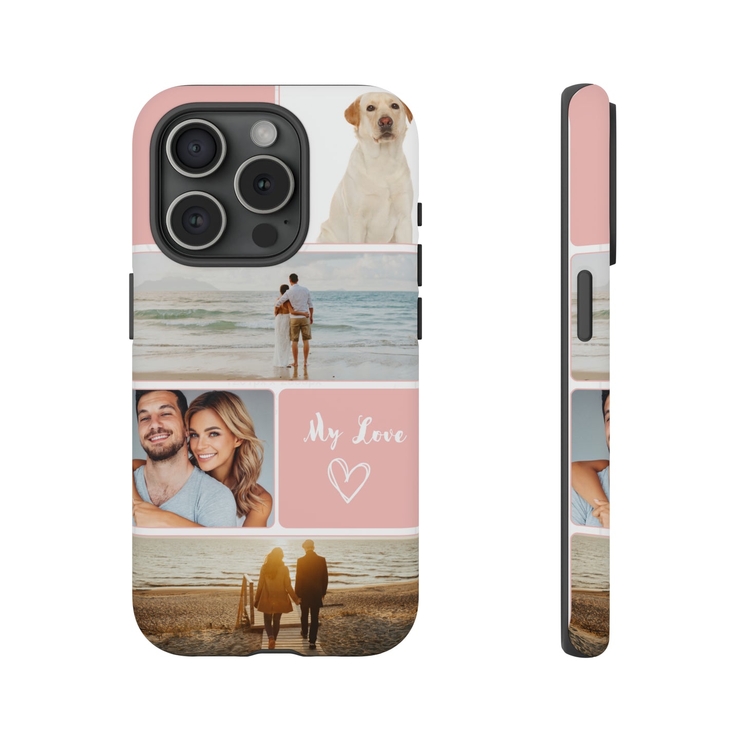 iPhone Personalised Image Case - Pink