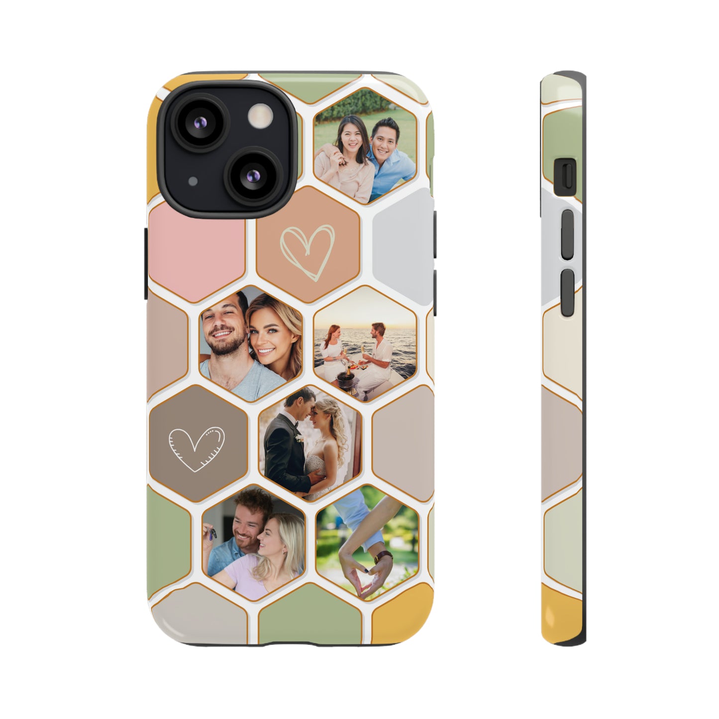 Mobile Phone  Personalised Hex Case