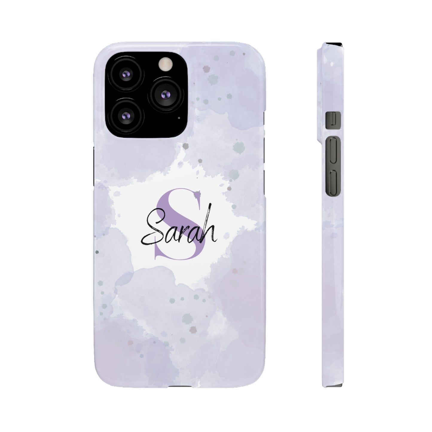 Cee L Personalised Phone Case Monogram Name Mobile Phone Cover Pastel