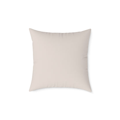 Square Poly Canvas Pillow Dog Lovers