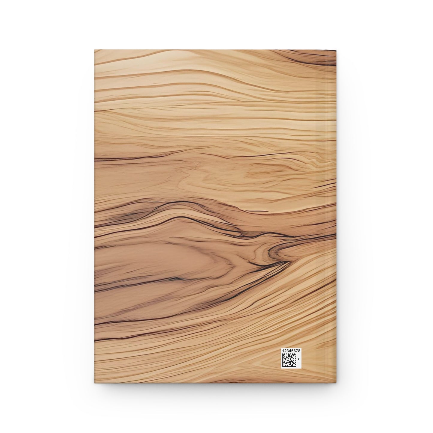 Hardcover Journal Matte Faux Timber