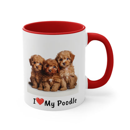 Poodle Puppy Pet Mug Name Custom Dog Mug Dog Coffee Cup Personalized Pet Mugs Dog Mom Mug Dad Mug New Dog Mug Mothers Day