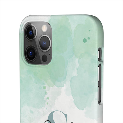 Cee L Personalised Phone Case Monogram Name Mobile Phone Cover Pastel