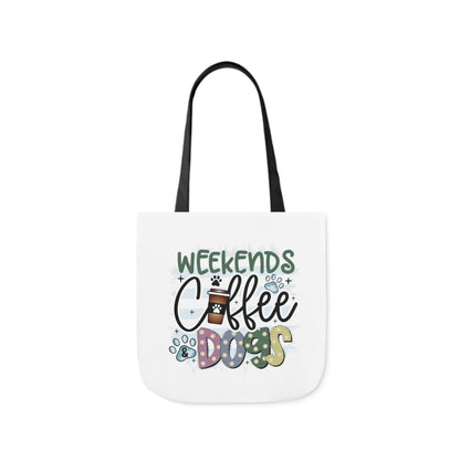 Canvas Tote Bag Dog Lover Designs