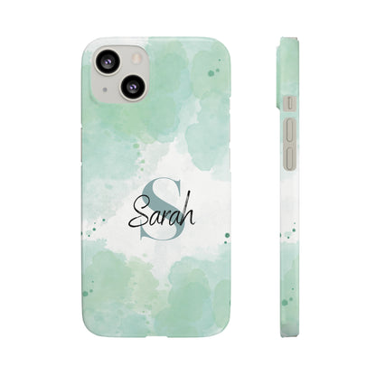 Cee L Personalised Phone Case Monogram Name Mobile Phone Cover Pastel