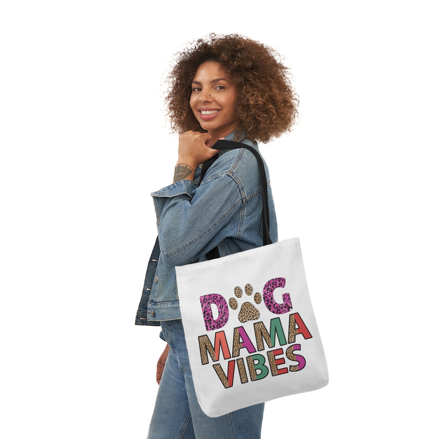 Canvas Tote Bag Dog Mama Gifts for Dog Lovers