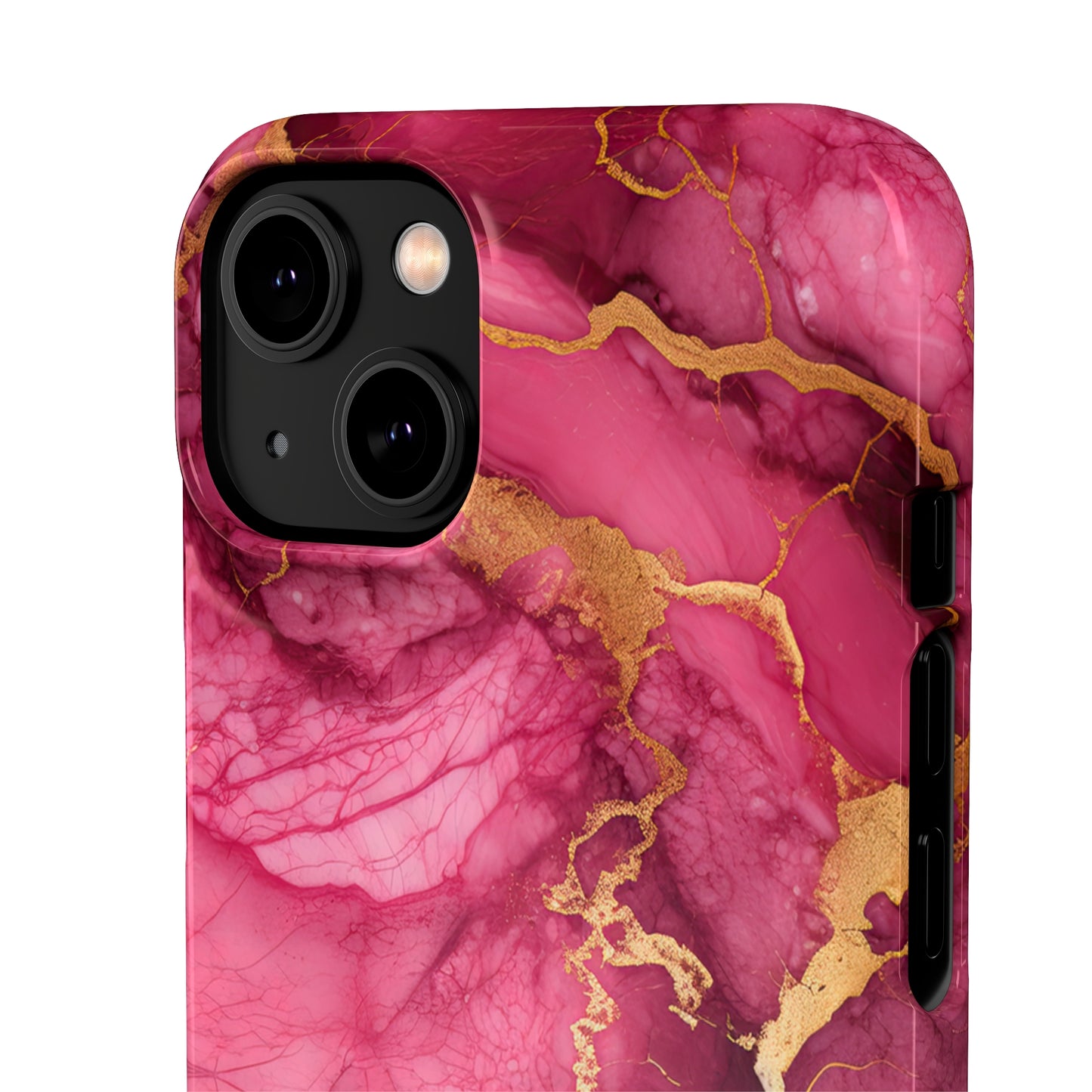 Cee L Colourful Marble Mobile Phone Case Pink